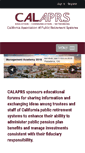 Mobile Screenshot of calaprs.org